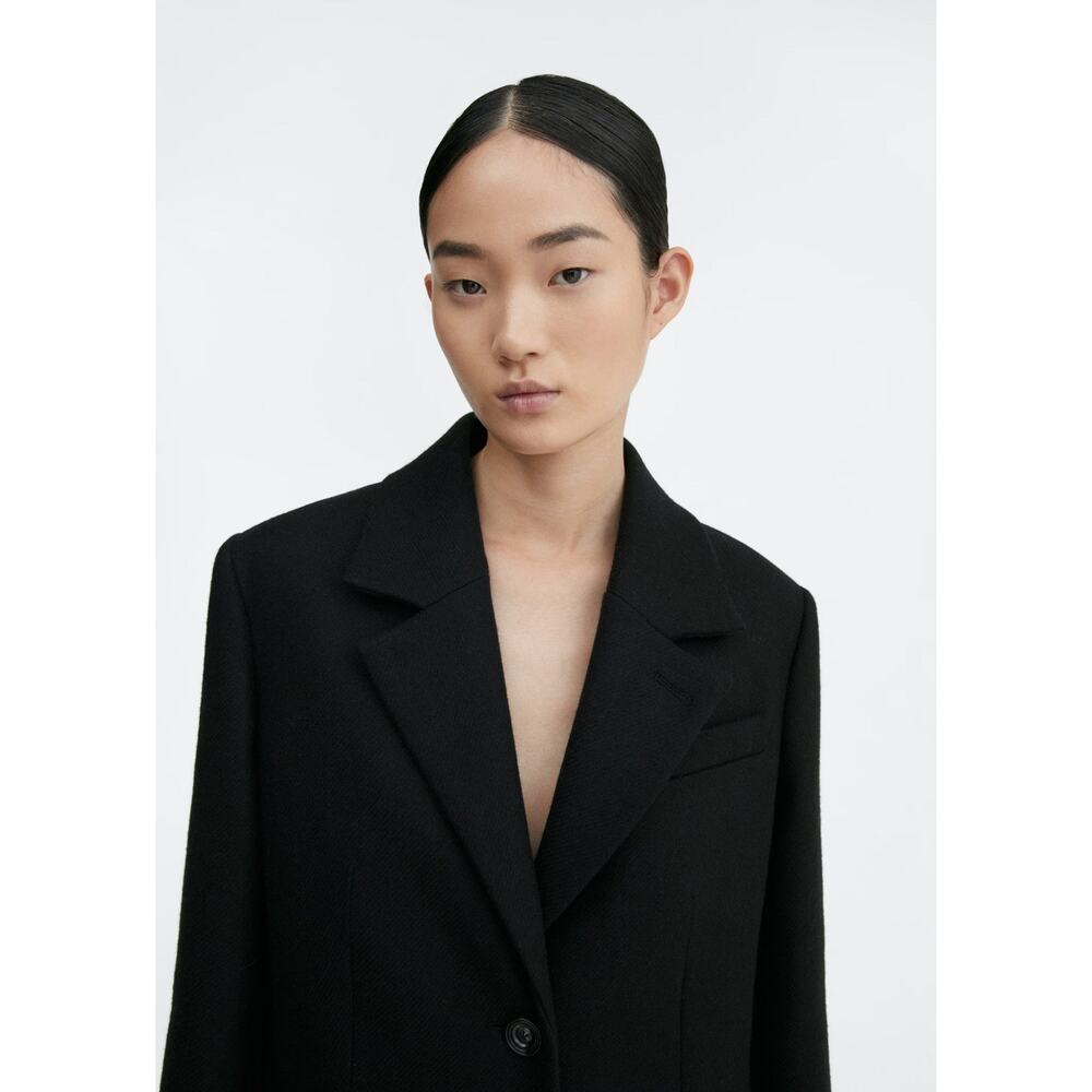Mango Structured Wool Coat - Xs - image 6